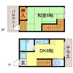 物件間取画像